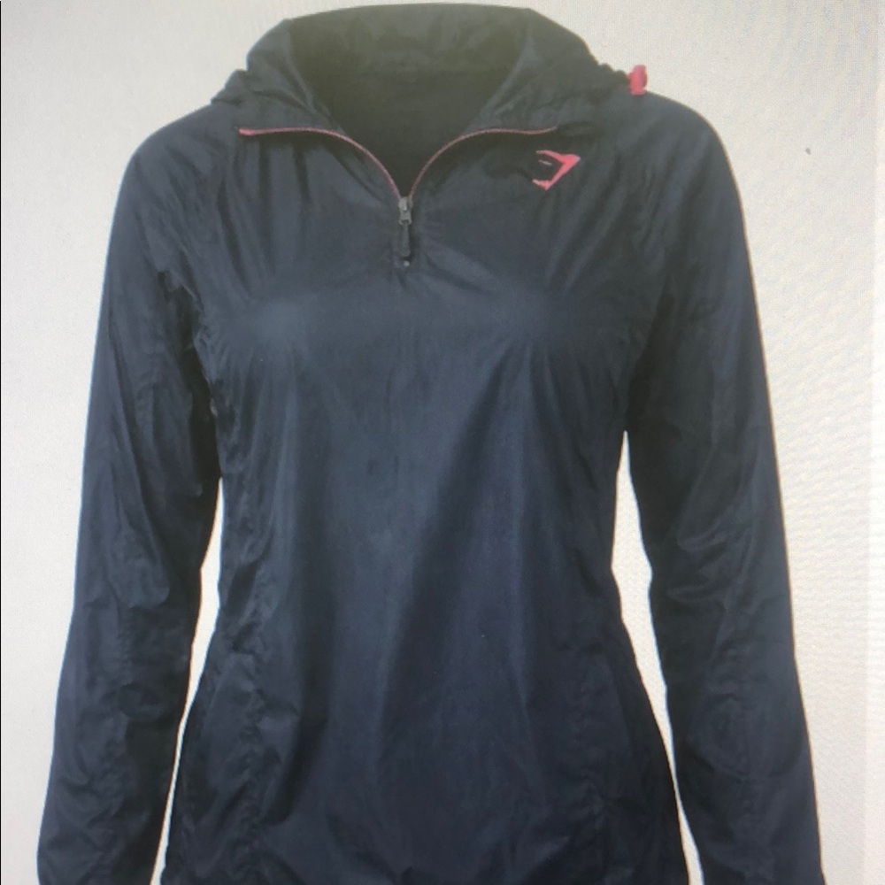 GYMSHARK Tempest Pullover Midnight Navy Size XS
